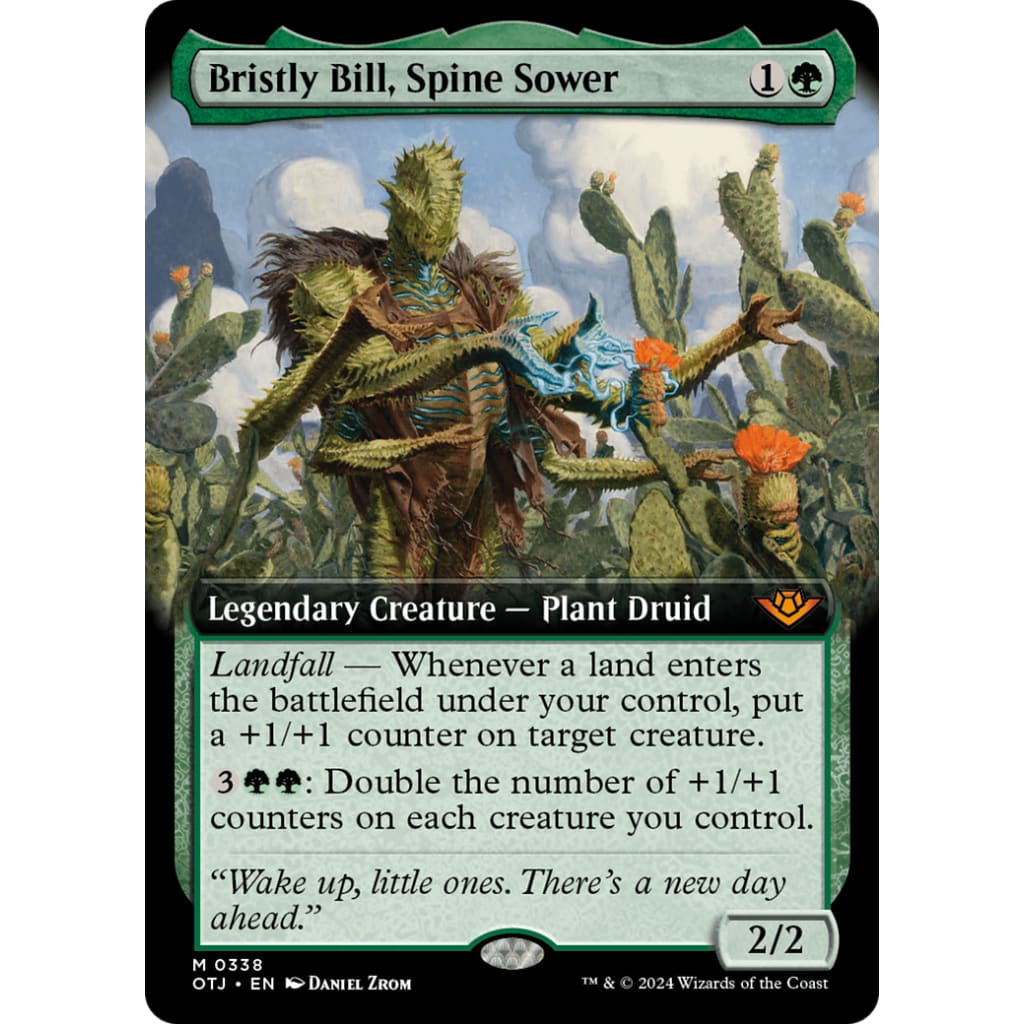 Bristly Bill Spine Sower (OTJ-338): (Extended Art) - Single