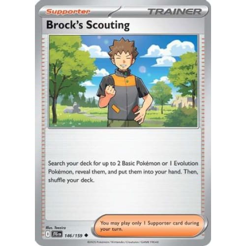 Brock’s Scouting - 146/159 (146) Uncommon - Single