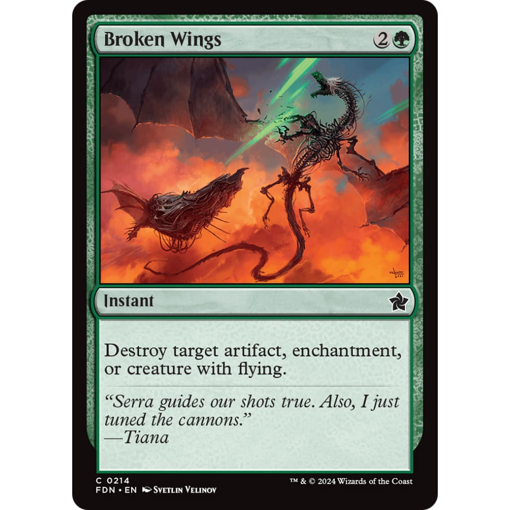 Broken Wings (FDN-214) Foil - Single