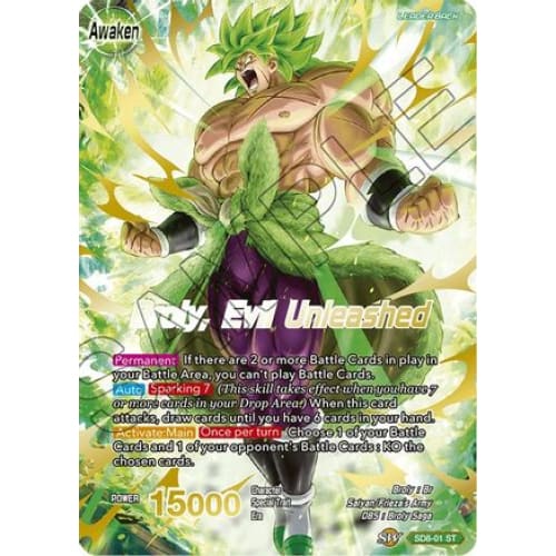 Broly // Evil Unleashed (Destroyer Kings) - Single