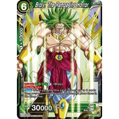 Broly The Rampaging Horror (Shatterfoil) (Draft Box 04