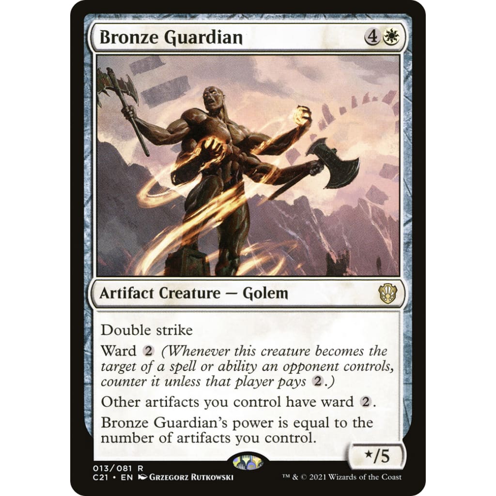 Bronze Guardian (C21-013) - Single