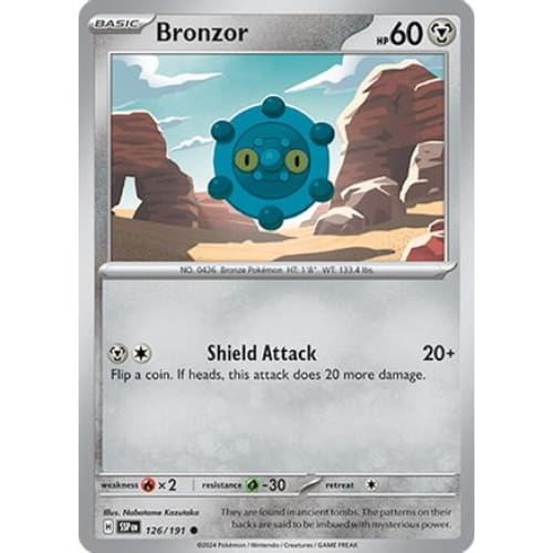 Bronzor (126) Common Reverse Holofoil - Single