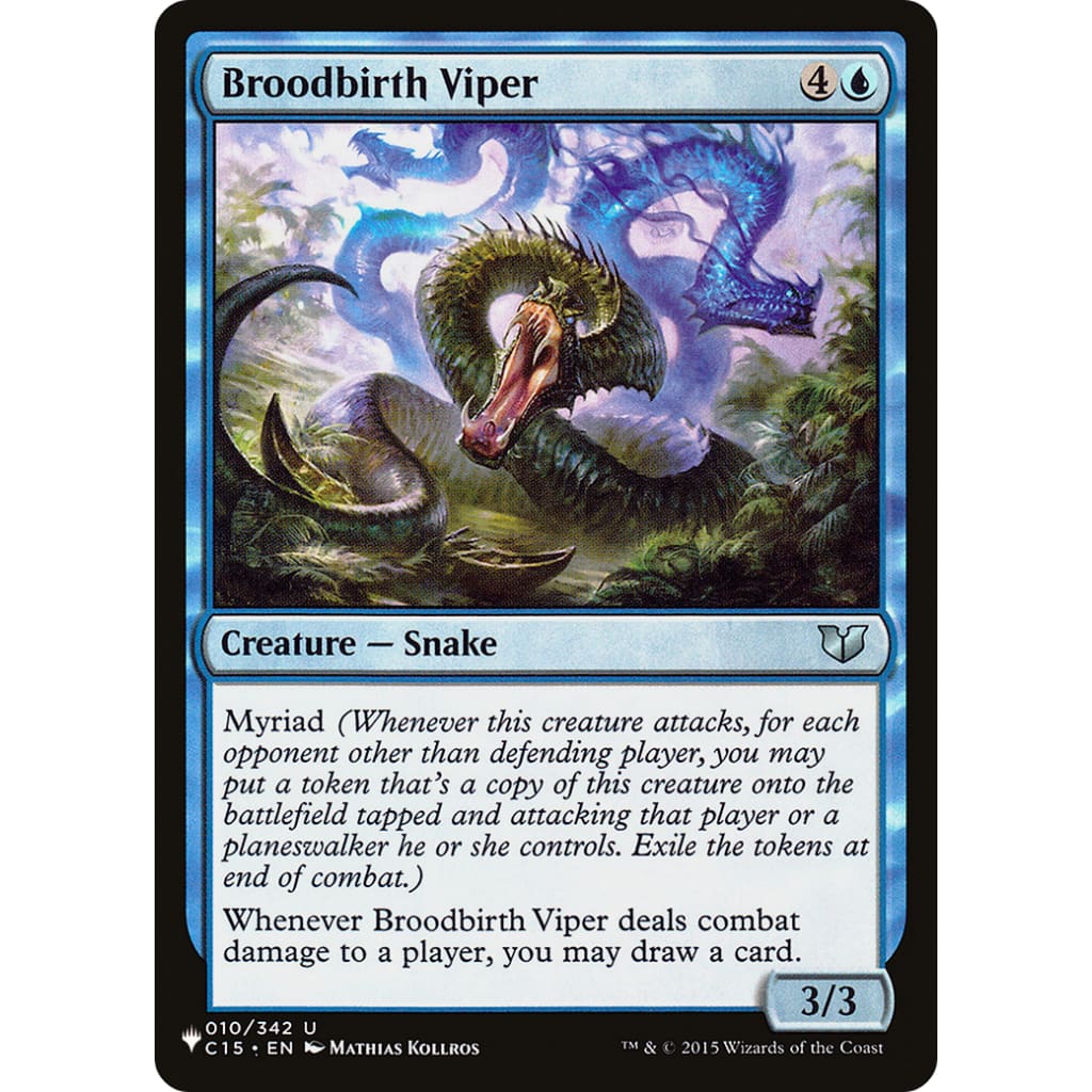 Broodbirth Viper (PLST-C15-10) - Single