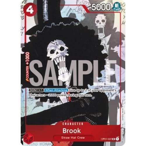 Brook - OP01-022 (Alternate Art) PR One Piece Promotion