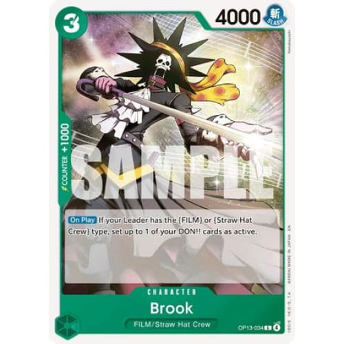 Brook OP13-034 C Carrying On His Will - Single