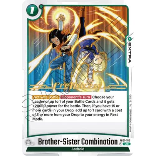 Brother-Sister Combination (FB01-100) - Awakened Pulse