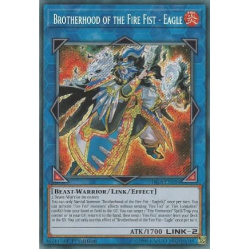 Brotherhood of the Fire Fist - Eagle (FIGA-EN016) Secret