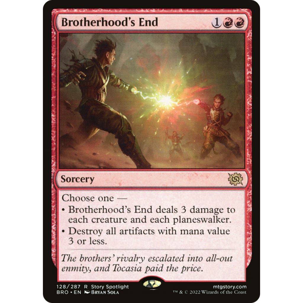 Brotherhood’s End (BRO-128) Foil - Single