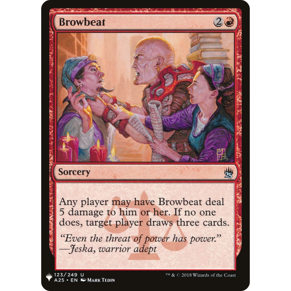 Browbeat (PLST-A25-123) - Single