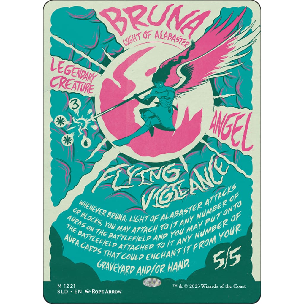 Bruna Light of Alabaster (SLD-1221) (Borderless) Foil