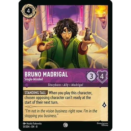 Bruno Madrigal - Single-Minded (51/204) - Reign of Jafar