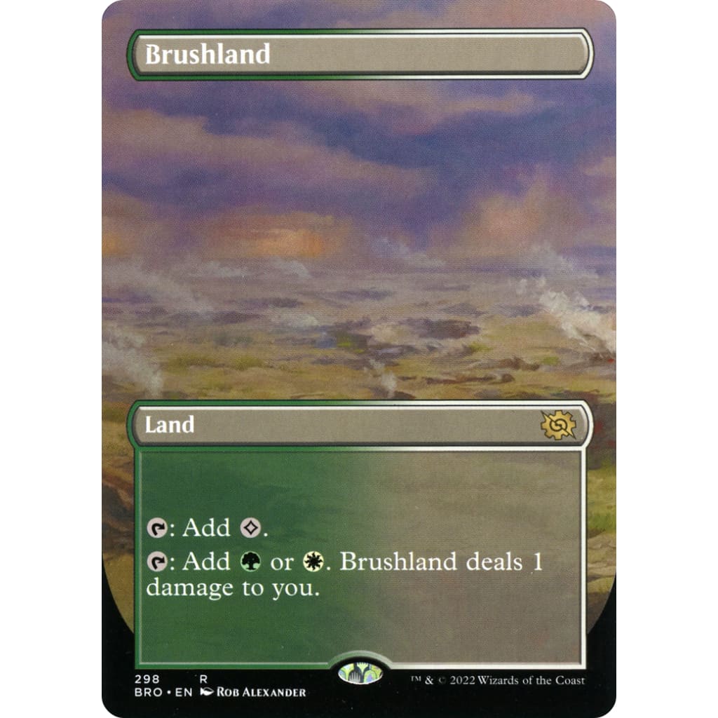 Brushland (BRO-298) (Borderless) - Single