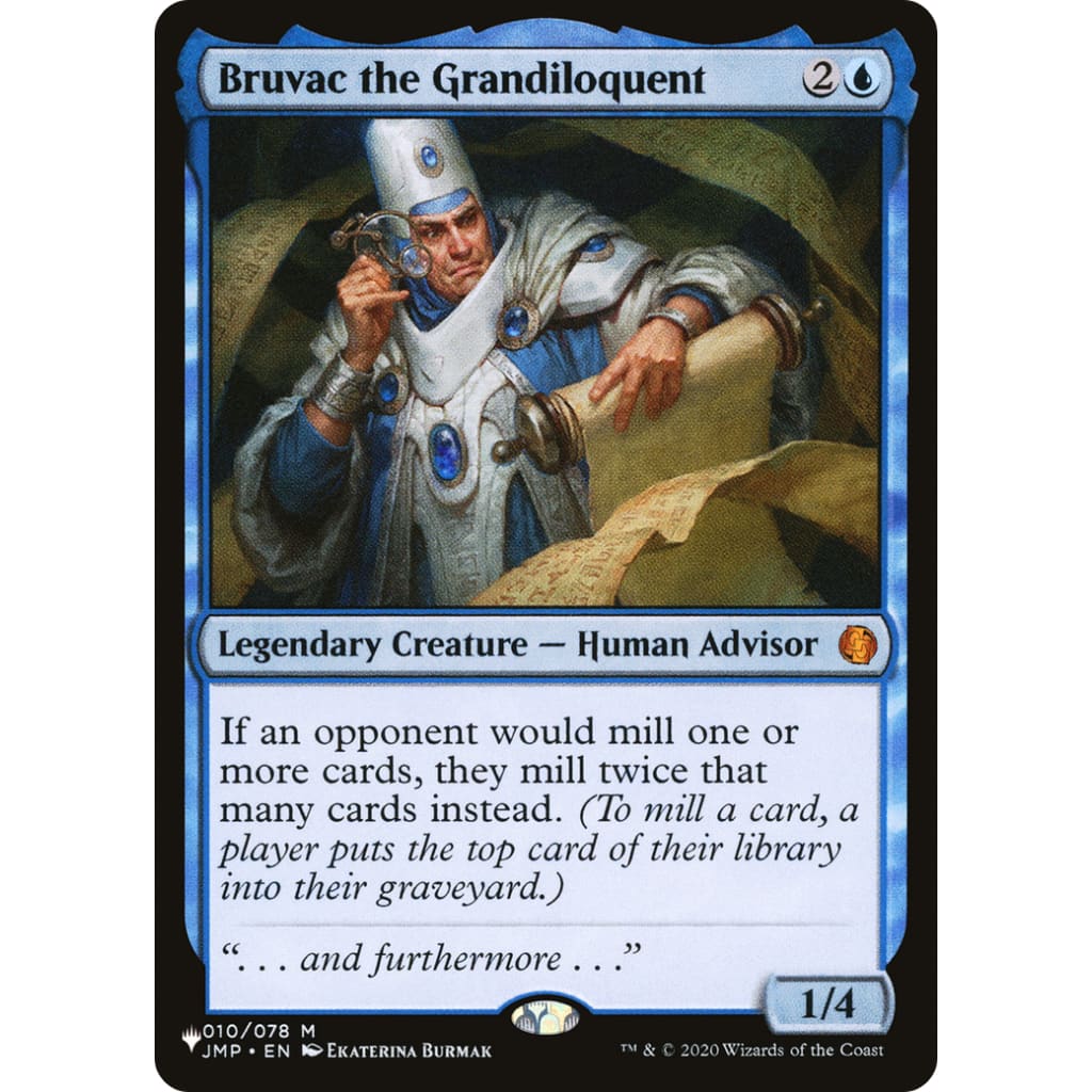 Bruvac the Grandiloquent (PLIST-413) - Single