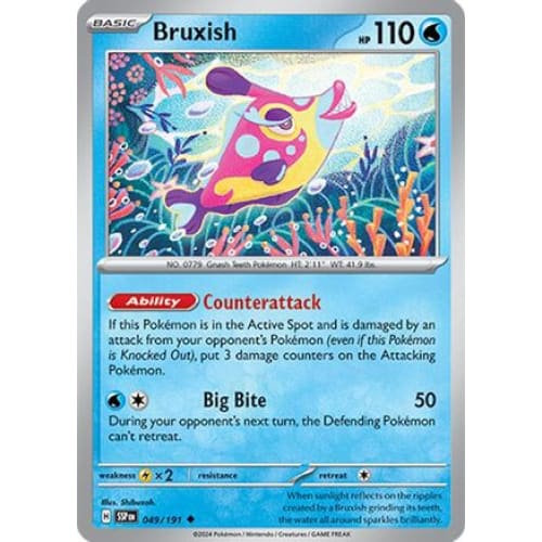 Bruxish (49) Common Reverse Holofoil - Single