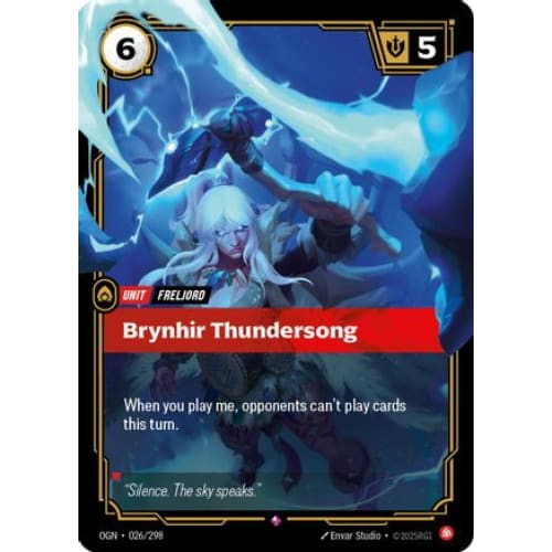 Brynhir Thundersong (026/298) - Origins Foil - Single