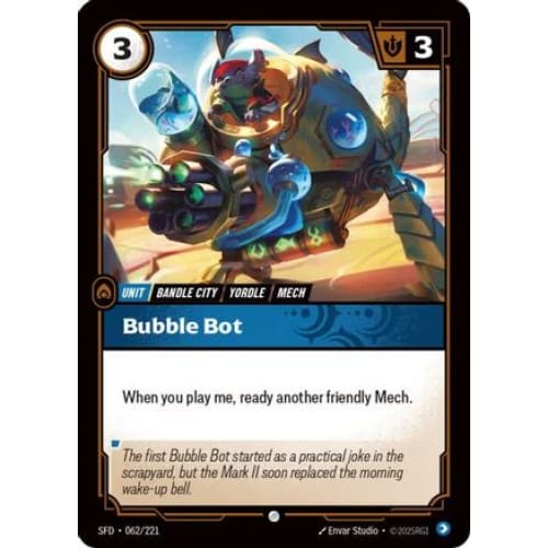 Bubble Bot (062/221) - Spiritforged - Single