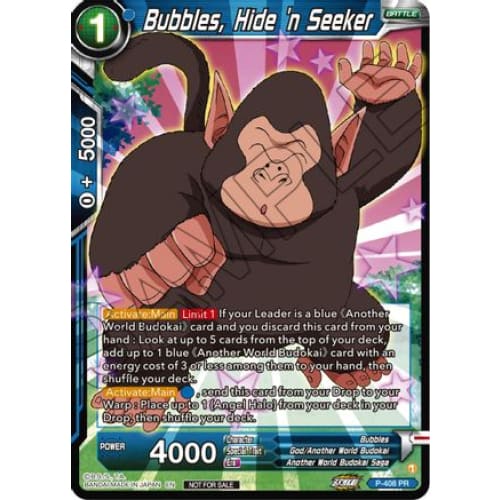 Bubbles Hide ’n Seeker (Zenkai Series Tournament Pack