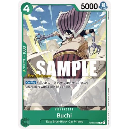 Buchi OP03-034 UC Pillars of Strength Pre-Release Cards