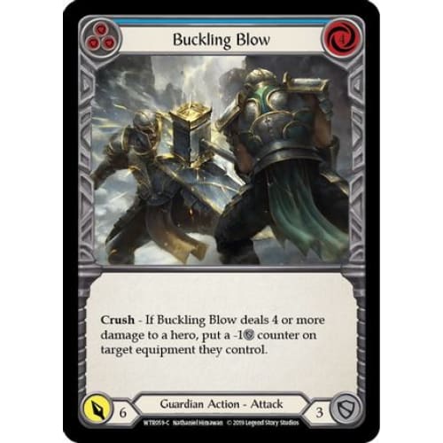 Buckling Blow (Blue) (WELCOME TO RATHE) 1st Edition - Single