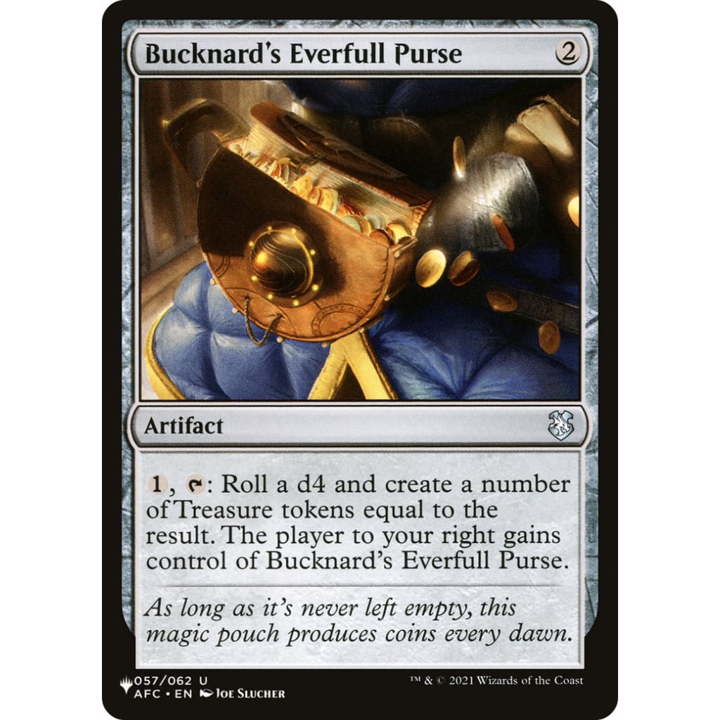 Bucknard’s Everfull Purse (PLST-AFC-57) - Single