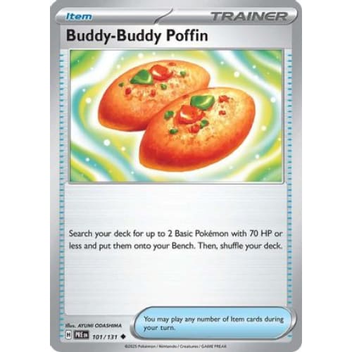 Buddy-Buddy Poffin (101) Uncommon Reverse Holofoil - Single