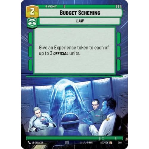 Budget Scheming (Hyperspace) (388) - Single