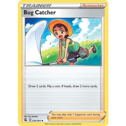 Bug Catcher (226/264) Uncommon Reverse Holofoil - Single