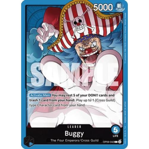 Buggy (042) OP09-042 L Emperors in the New World - Single