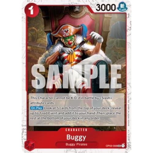 Buggy - OP03-008 (Pirate Foil) UC Premium Booster -The