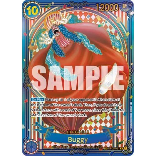 Buggy - OP09-051 (SP) (Gold) R The Azure Sea’s Seven Foil
