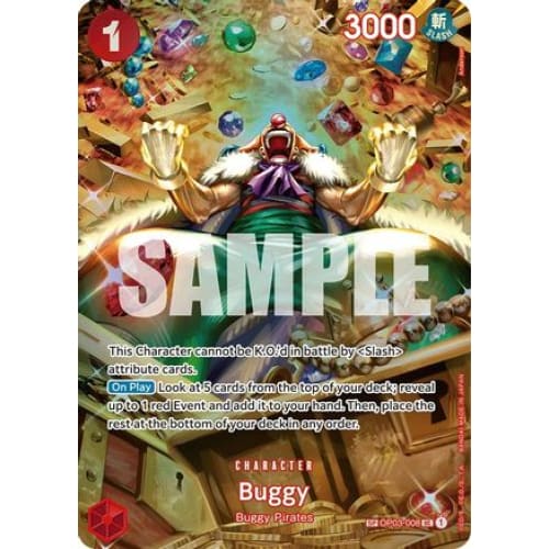 Buggy (SP) OP03-008 UC Wings of the Captain Foil - Single