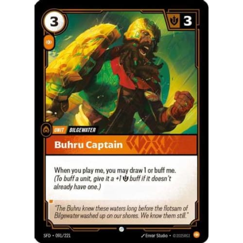 Buhru Captain (091/221) - Spiritforged - Single