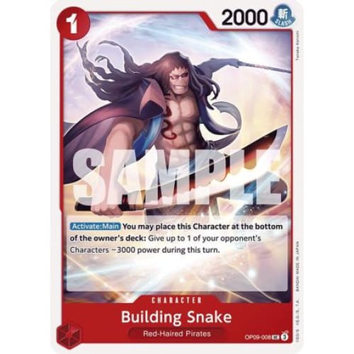 Building Snake OP09-008 UC Emperors in the New World