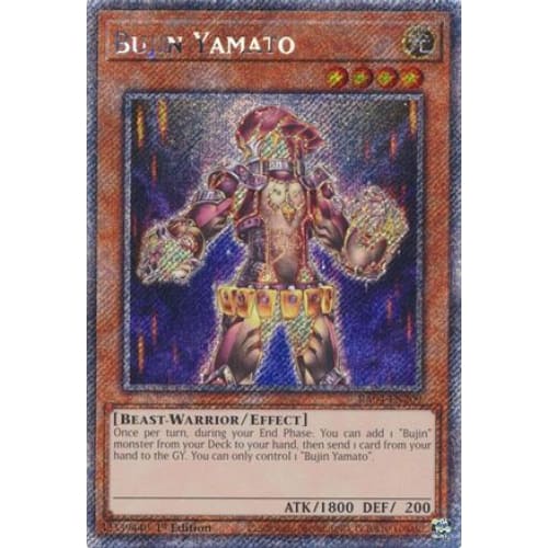 Bujin Yamato (Platinum Secret Rare) - RA04-EN209 Platinum