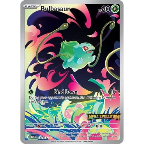 Bulbasaur - 133/132 (Mega Evolution) (133) Illustration