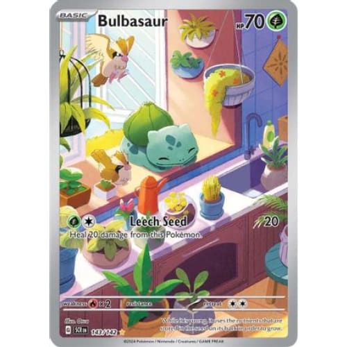Bulbasaur (143) Illustration Rare Holofoil - Single