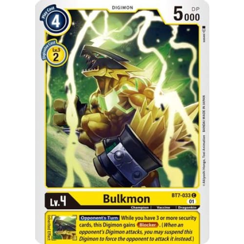 Bulkmon - BT7-033 - Common - Single