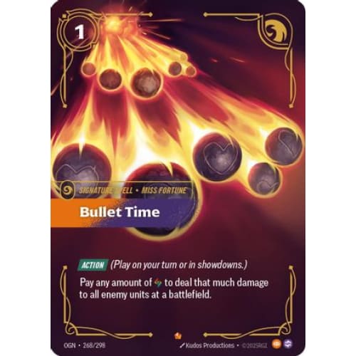 Bullet Time (268/298) - Origins Foil - Single