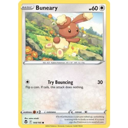Buneary (144/195) Common Reverse Holofoil - Single