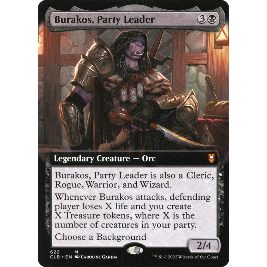 Burakos Party Leader (CLB-622): (Extended Art) Foil - Single
