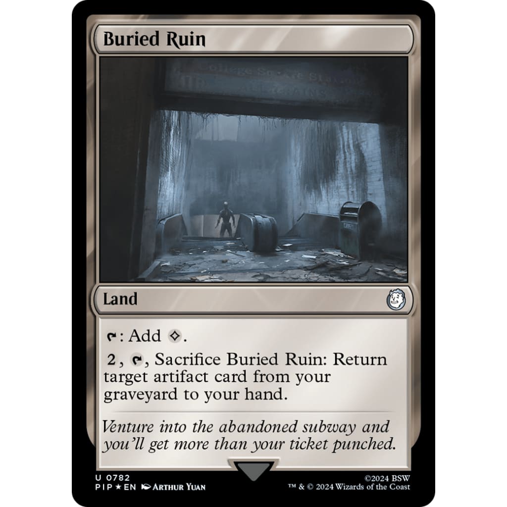 Buried Ruin (PIP-782) Foil - Single
