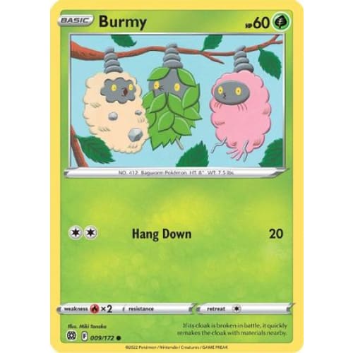 Burmy (009/172) Common - Single