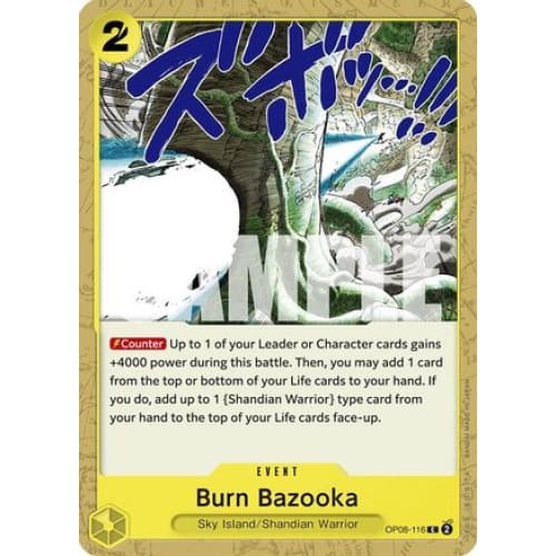 Burn Bazooka OP08-116 C Two Legends - Single