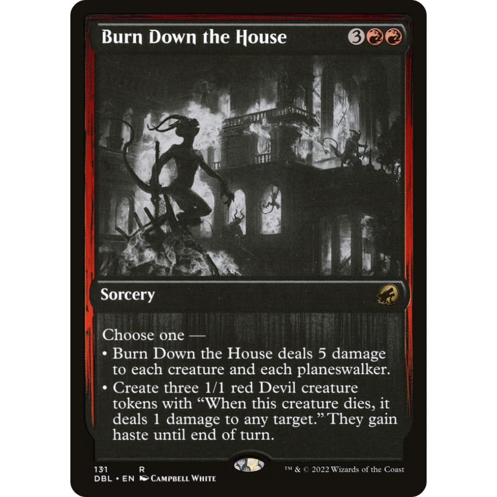 Burn Down the House (DBL-131) Foil - Single