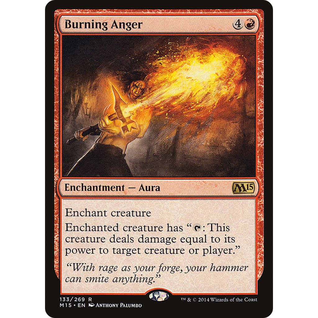 Burning Anger (M15-133) - Single