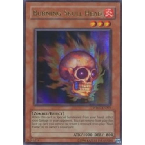 Burning Skull Head (WB01-EN003) Ultra Rare Unlimited