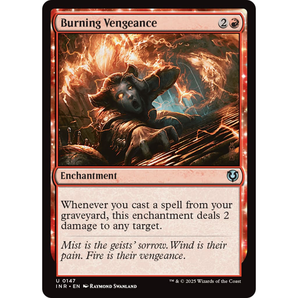 Burning Vengeance (INR-147) - Single