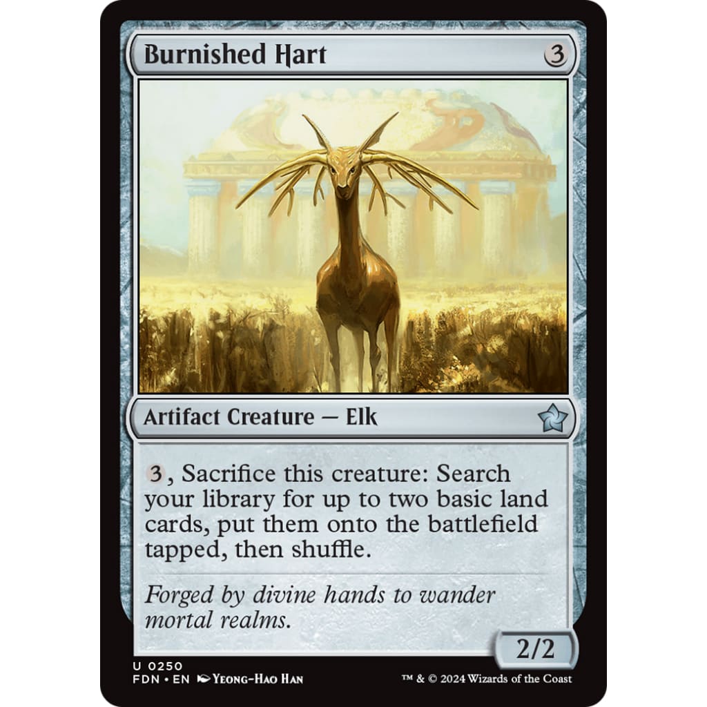 Burnished Hart (FDN-250) Foil - Single