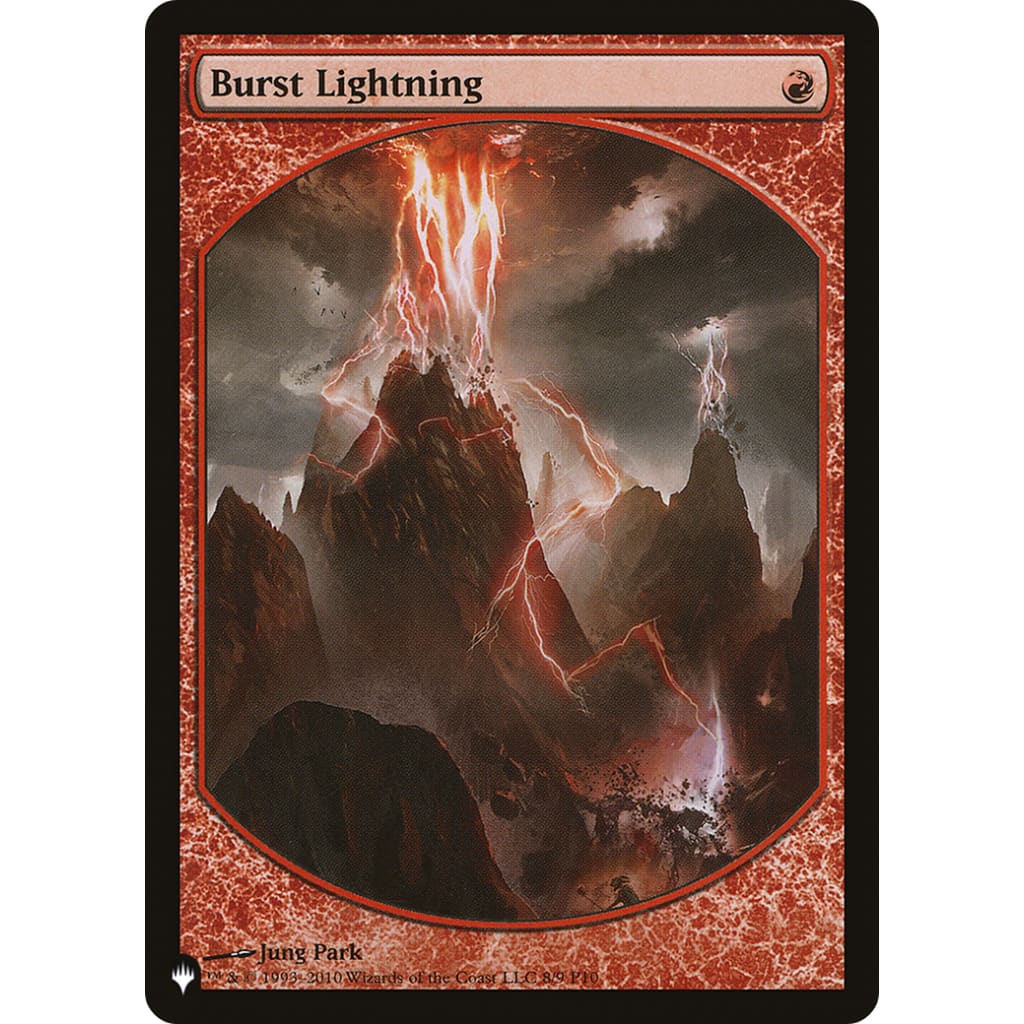 Burst Lightning (PLST-P10-8) - Single